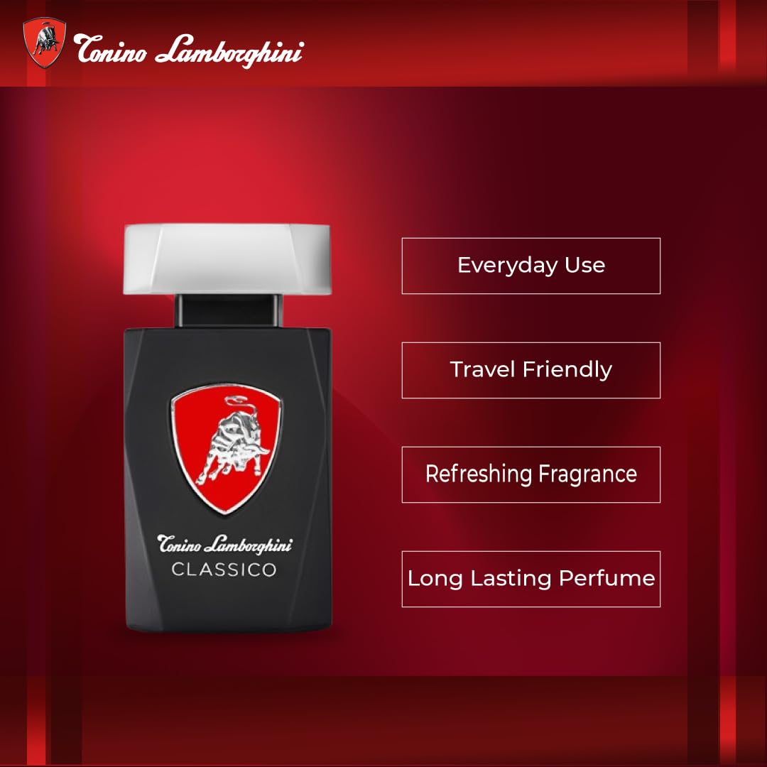 Lamborghini Classico Eau de Toilette 125ml Spray