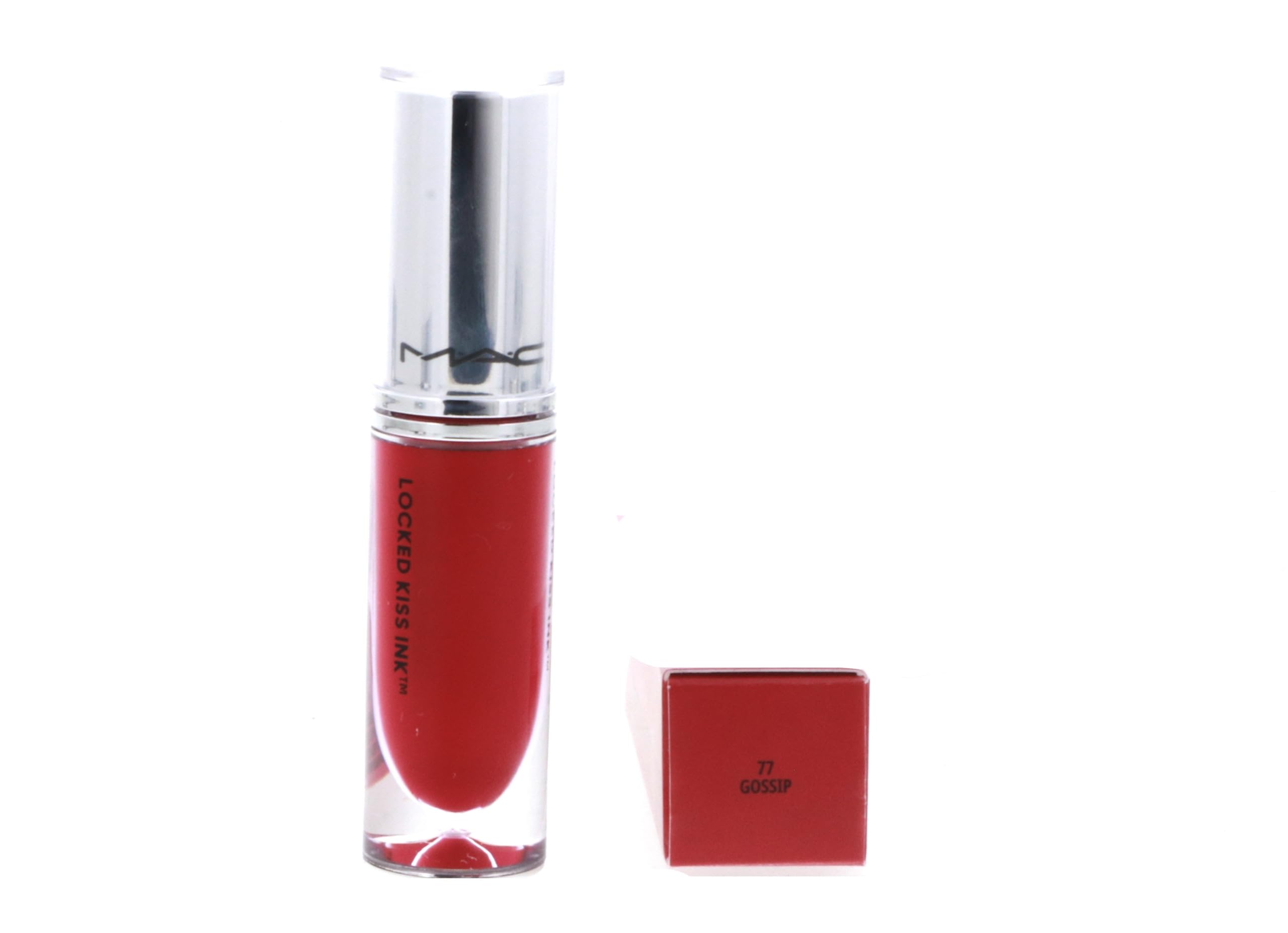 MAC Locked Kiss Ink 24HR Liquid Lipstick Lipcolour 4ml - 77 Gossip