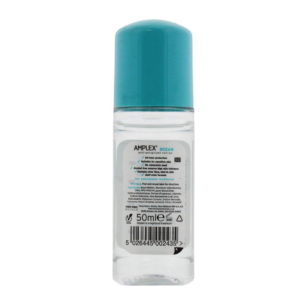 Amplex Ocean Deodorant Roll-On 50ml