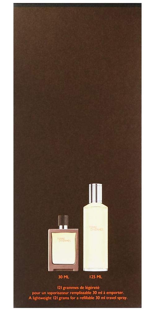 Hermes Terre d'Hermes Gift Set 30ml EDT Refillable + 125ml EDT Refill - Fragrance at MyBeautyBoutique by Hermes