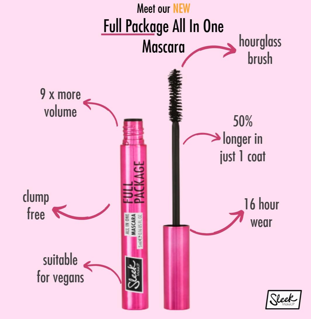 Sleek Full Package All In One Mascara 5ml