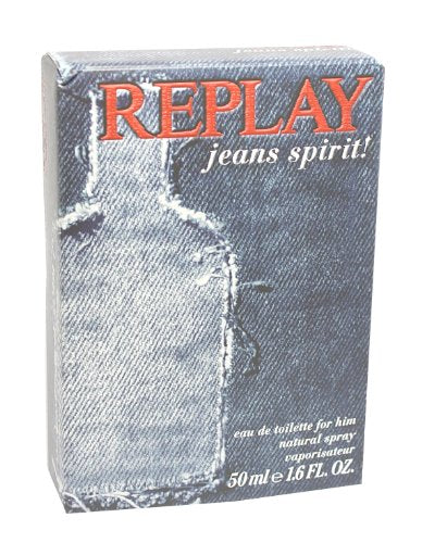 Replay Jeans Spirit for Him EDTV 50 ml - Eau de Toilette at MyBeautyBoutique by Replay