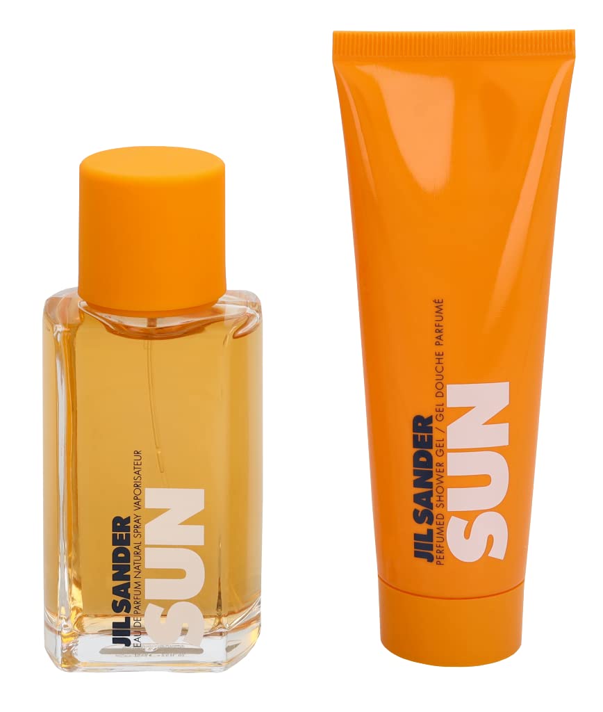 Jil Sunder Sun Gift Set 75ml EDP Spray + 75ml Shower gel - Shower Gel at MyBeautyBoutique by Jil Sander