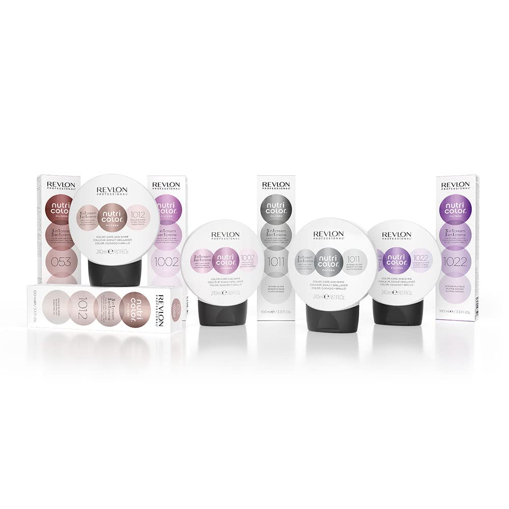 Revlon Nutri Color Filters 3 in 1 Cream Hair Colourant 240ml - 1002 Pale Platinum