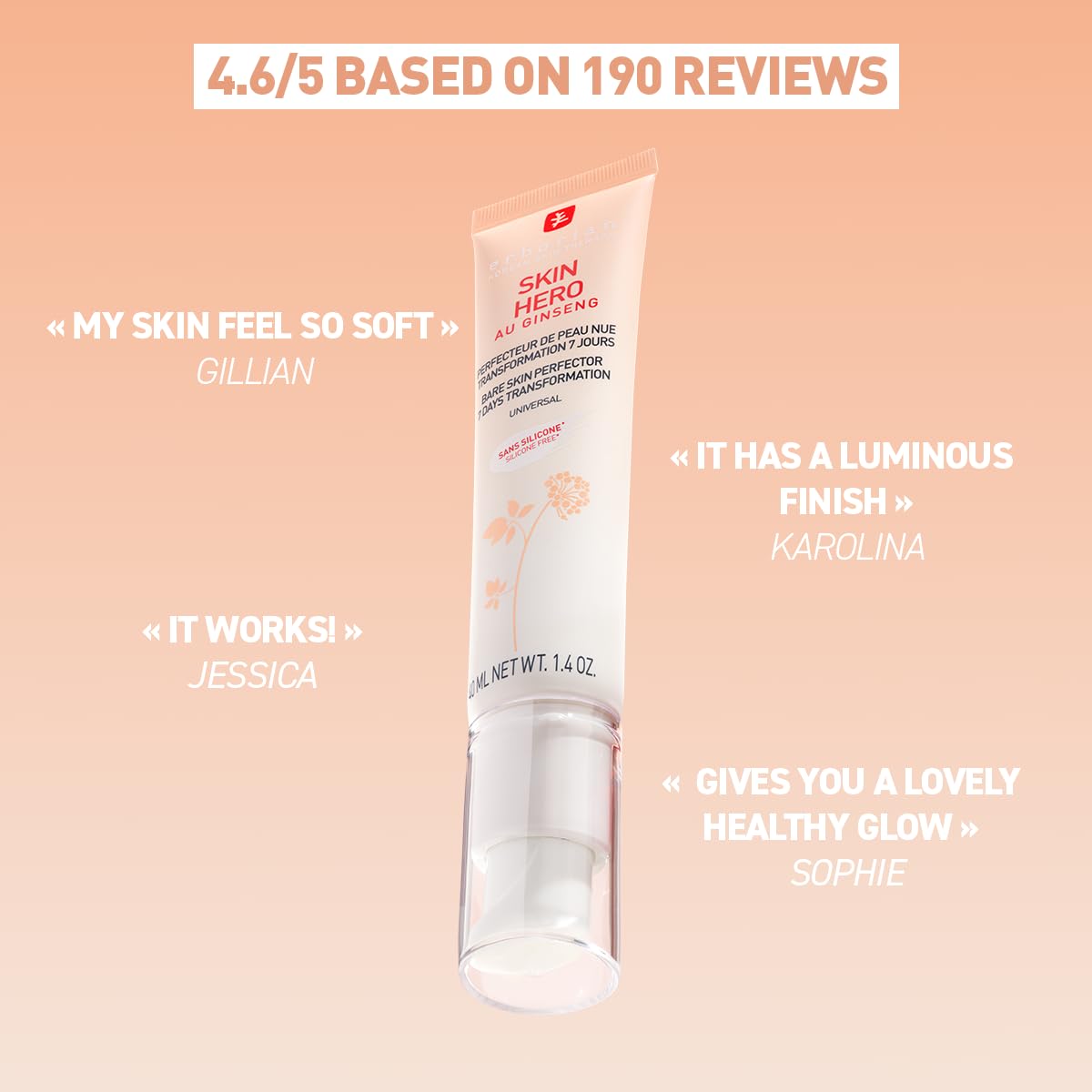 Erborian Skin Hero Bare Skin Perfector 45ml