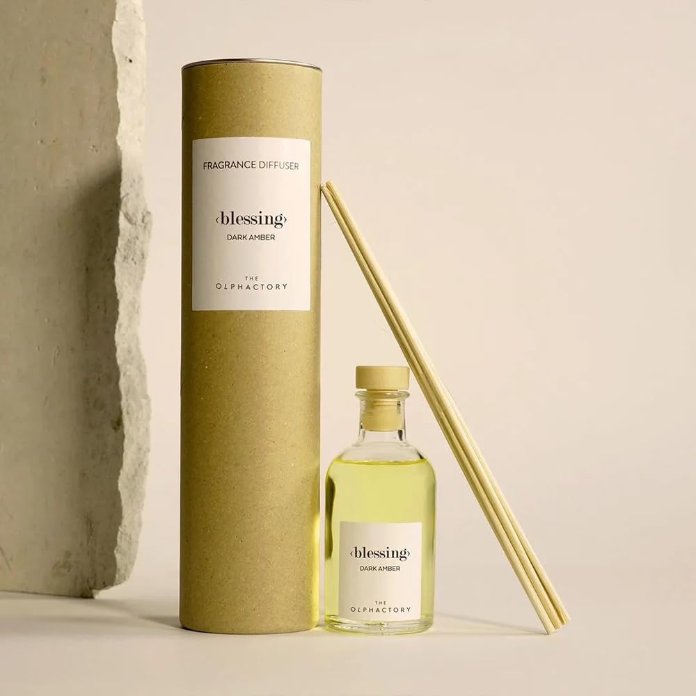 The Olphactory Blessing Dark Amber Reed Diffuser 250ml