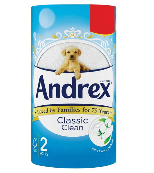 Andrex Classic Clean Toilet Tissue PMP