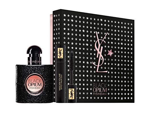Yves Saint Laurent Eau De Parfum 2 Piece Gift Set: Black Opium Eau De Parfum 30ml -Volume Effect Mini Mascara - Fragrance at MyBeautyBoutique by Yves Saint Laurent