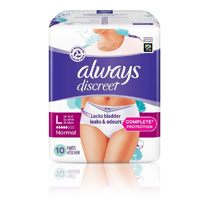 Always Discreet Heavy Pants Large