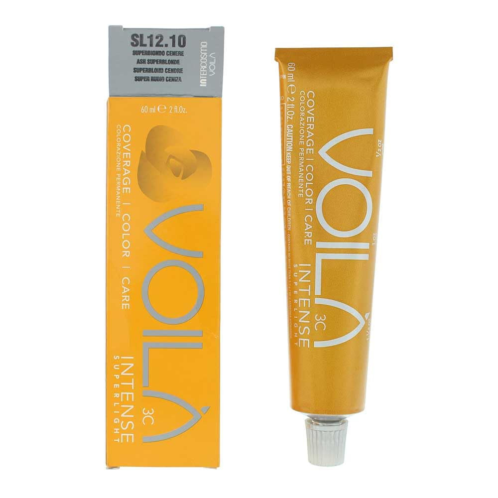 Intercosmo VoilÃ 3C Intense 60ml - 12.10 Ash Super Blonde