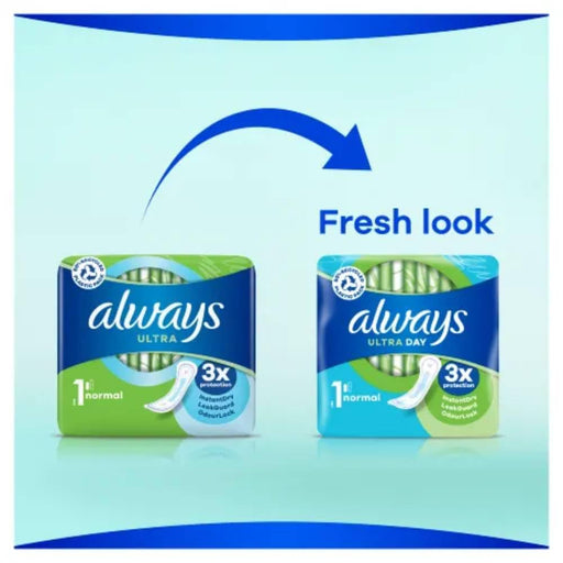 Always Ultra Sanitary Towels Normal Size 1