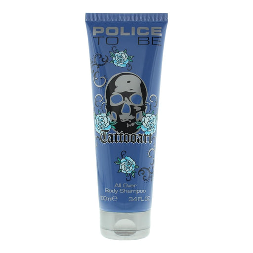 Police To Be Tattooart All Over Body Shampoo 100ml