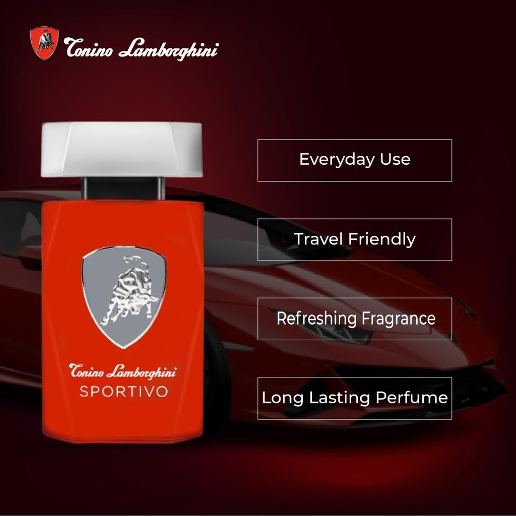Lamborghini Sportivo Eau de Toilette 125ml Spray