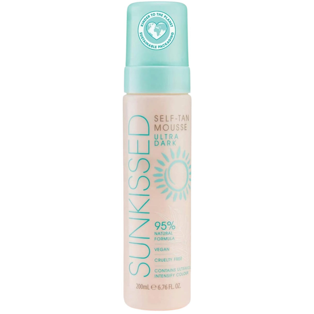 Sunkissed Self Tan Mousse Ultra Dark 200ml