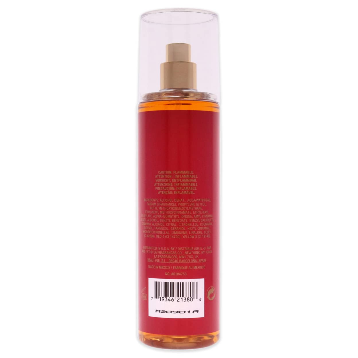 Giorgio Beverly Hills Red Fragrance Mist 236ml Spray - Body Sprays & Mists at MyBeautyBoutique by Giorgio Beverly Hills
