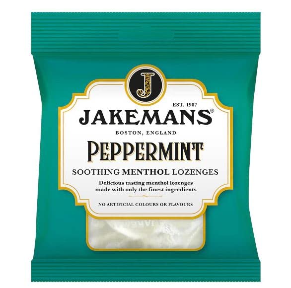 Jakemans Peppermint Soothing Menthol Lozenges