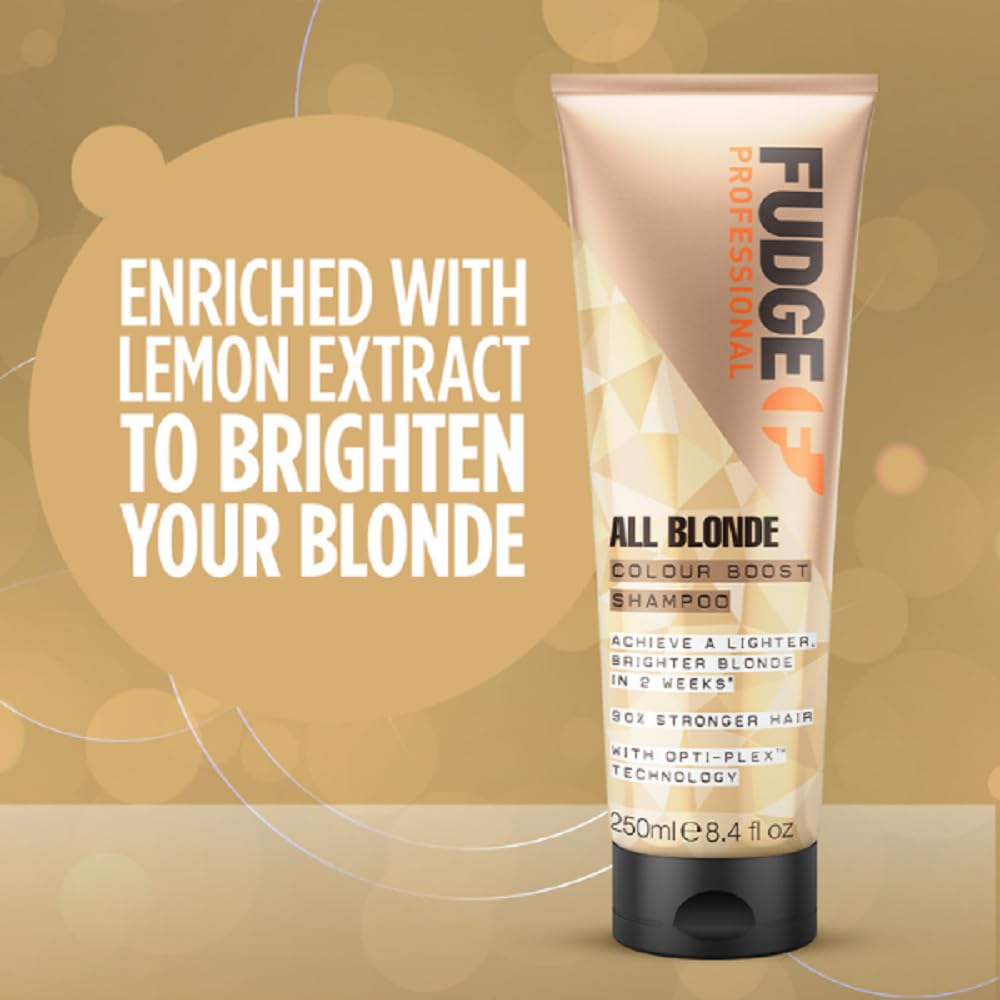 Fudge All Blonde Colour Booster Shampoo 250ml