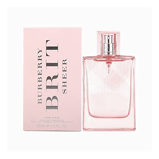 Burberry Brit Sheer Eau de Toilette 100ml Spray - Perfume & Cologne at MyBeautyBoutique by Burberry
