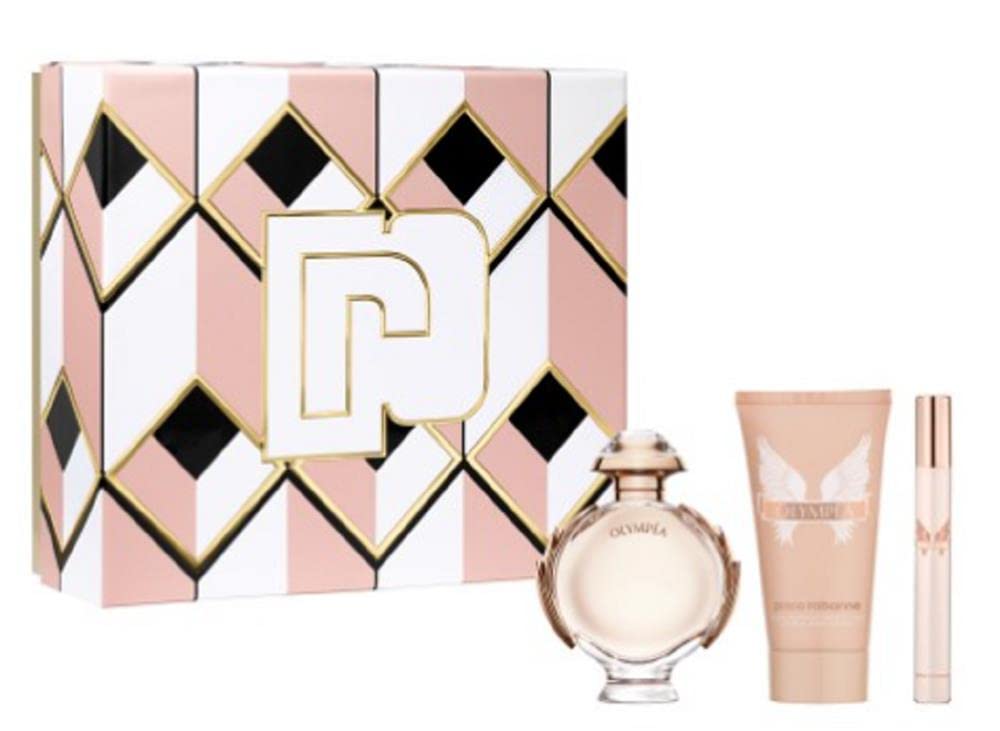 Paco Rabanne Olympea 50ml EDP + 75ml Body Lotion + 10ml EDP Mini - Personal Fragrance at MyBeautyBoutique by Paco Rabanne
