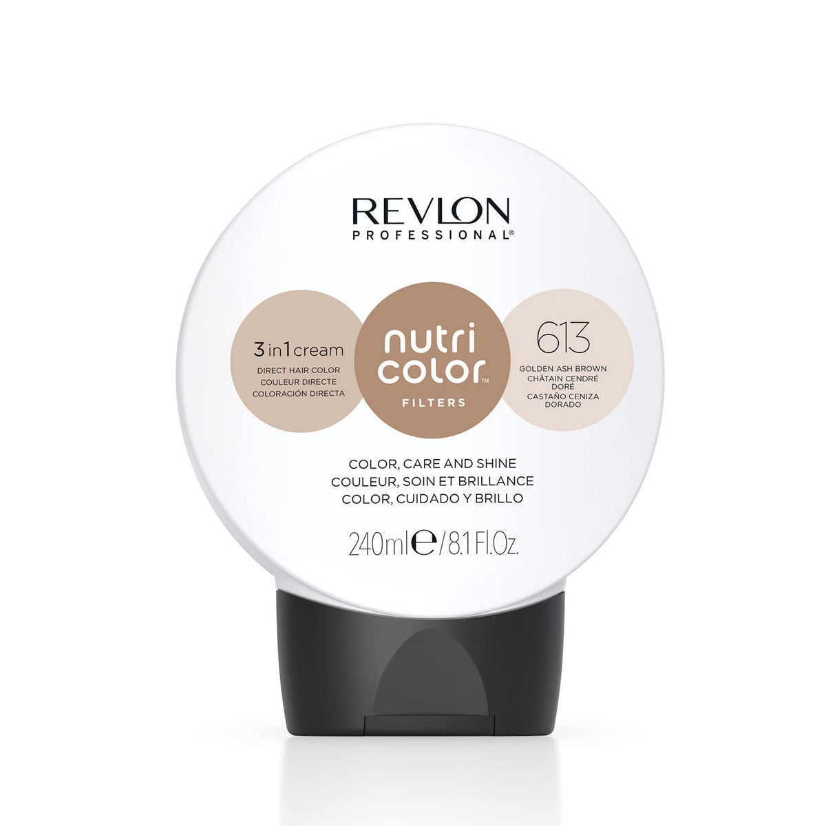 Revlon Professional Nutri Color Filters 240ml - 613 Golden Ash Brown