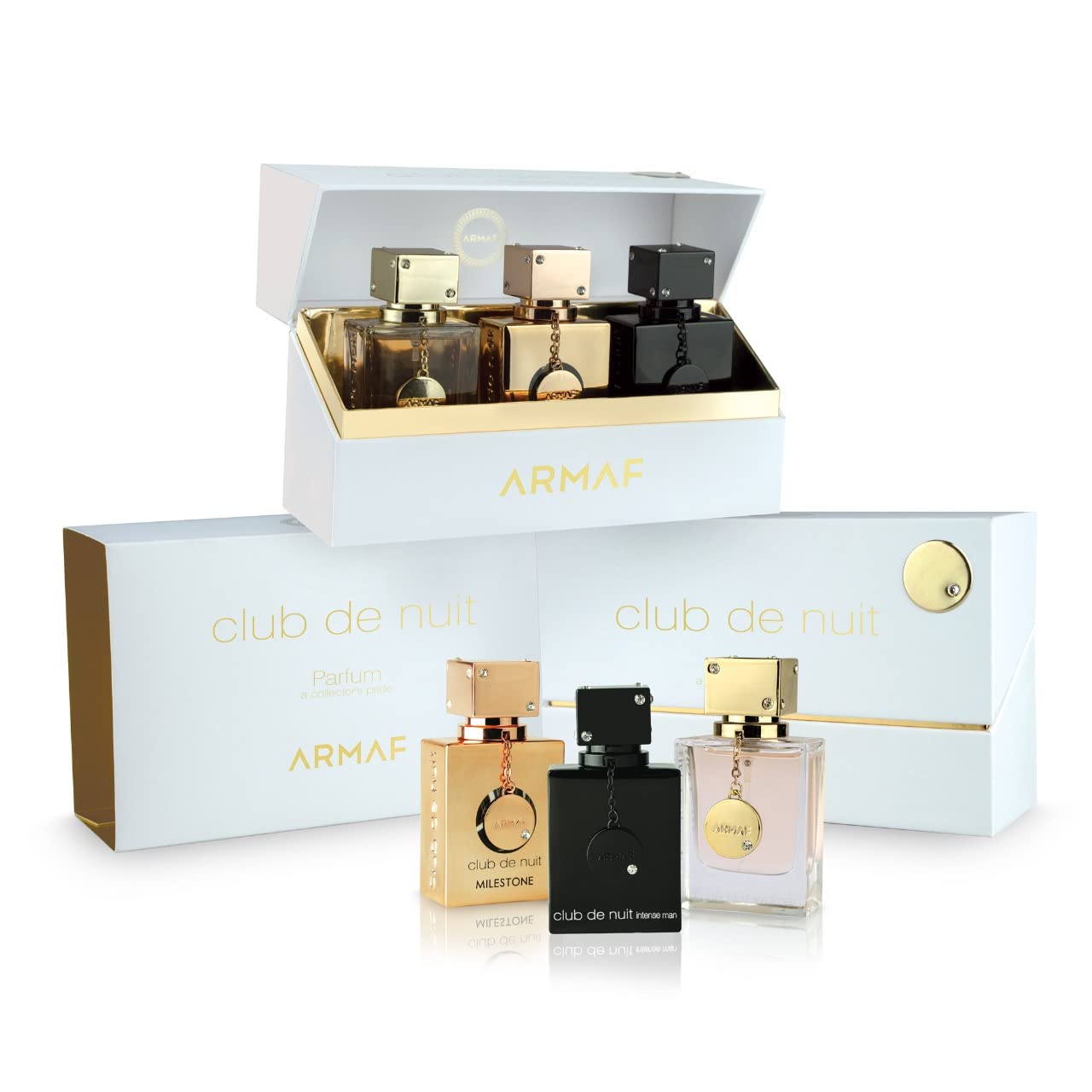 Armaf Club de Nuit A Collectors Pride for Women Gift Set 30ml Club de Nuit + 30ml Club de Nuit Intense EDP + 30ml Club de Nuit Milestone EDP - Fragrance at MyBeautyBoutique by Armaf