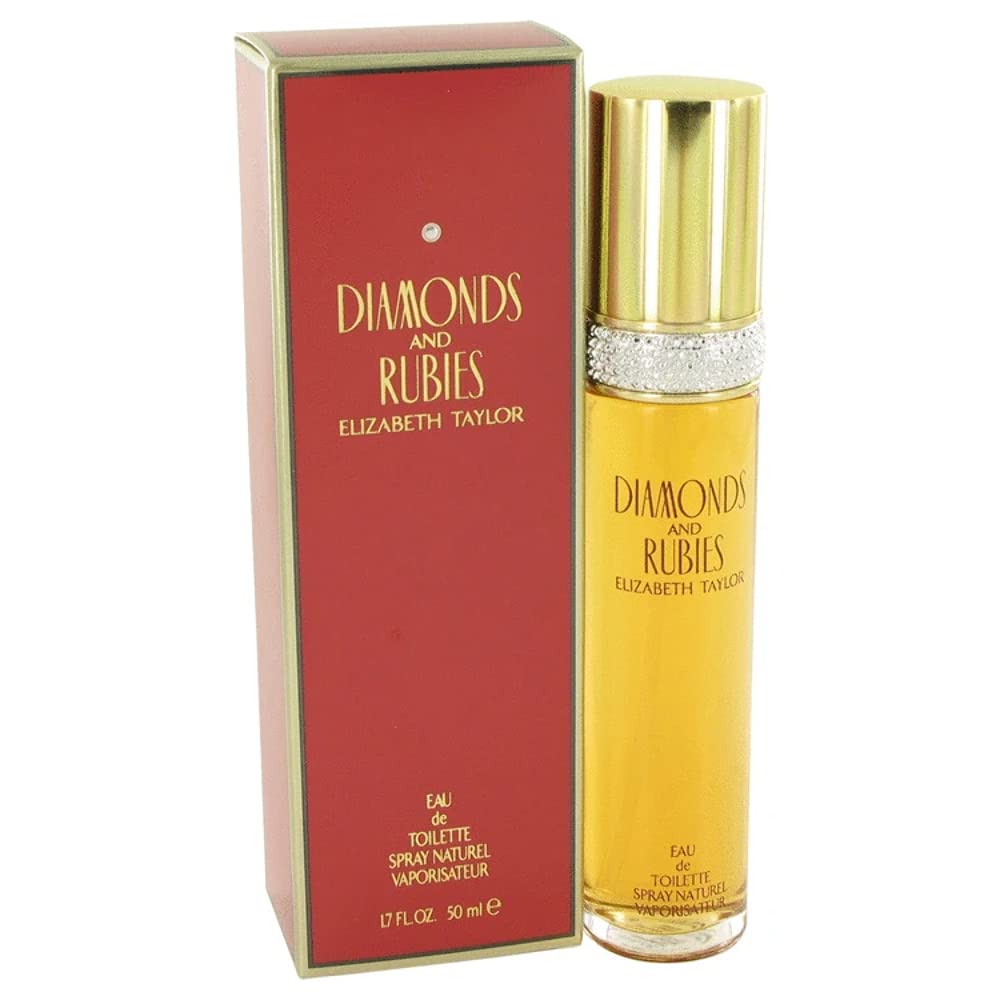 Elizabeth Taylor Diamonds And Rubies Eau De Toilette 50ml - Fragrance at MyBeautyBoutique by Elizabeth Taylor