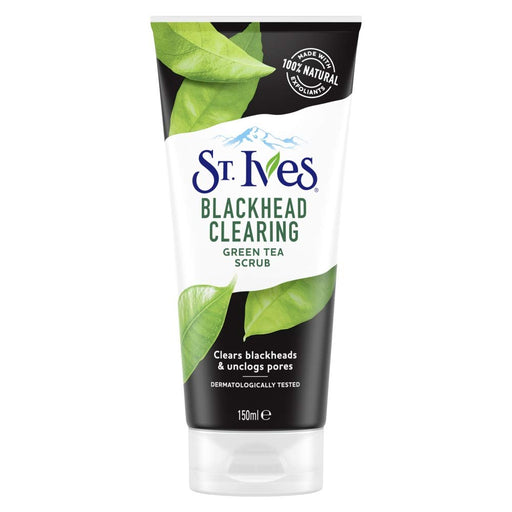 St. Ives Blackhead Clearing Green Tea Face Scrub 150ml