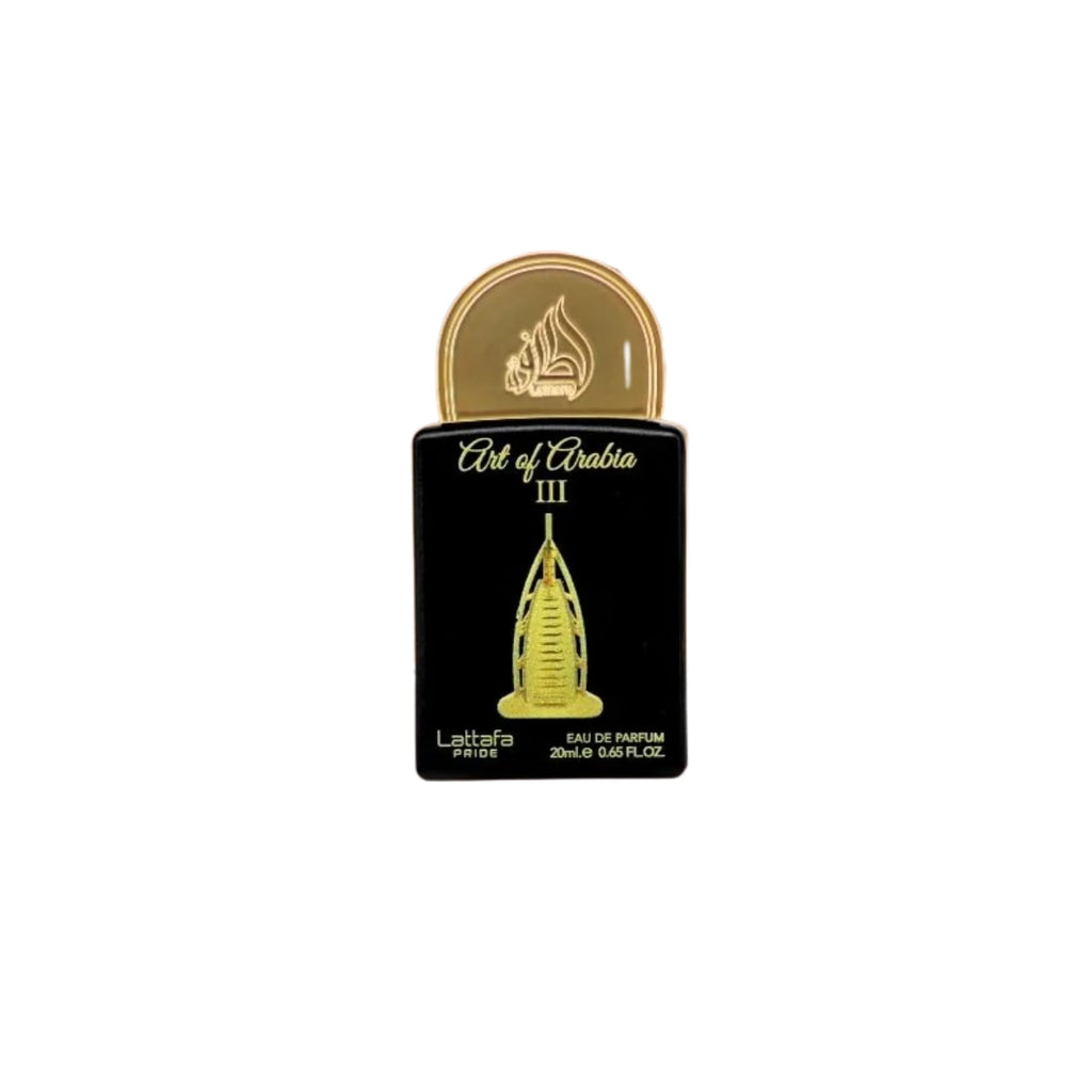 Lattafa Pride Gift Set Collection No.4 - 5 x 20ml (This set contains: Art of Arabia III Ajwaa Al Qiam Gold Masa Brioche Vanille)