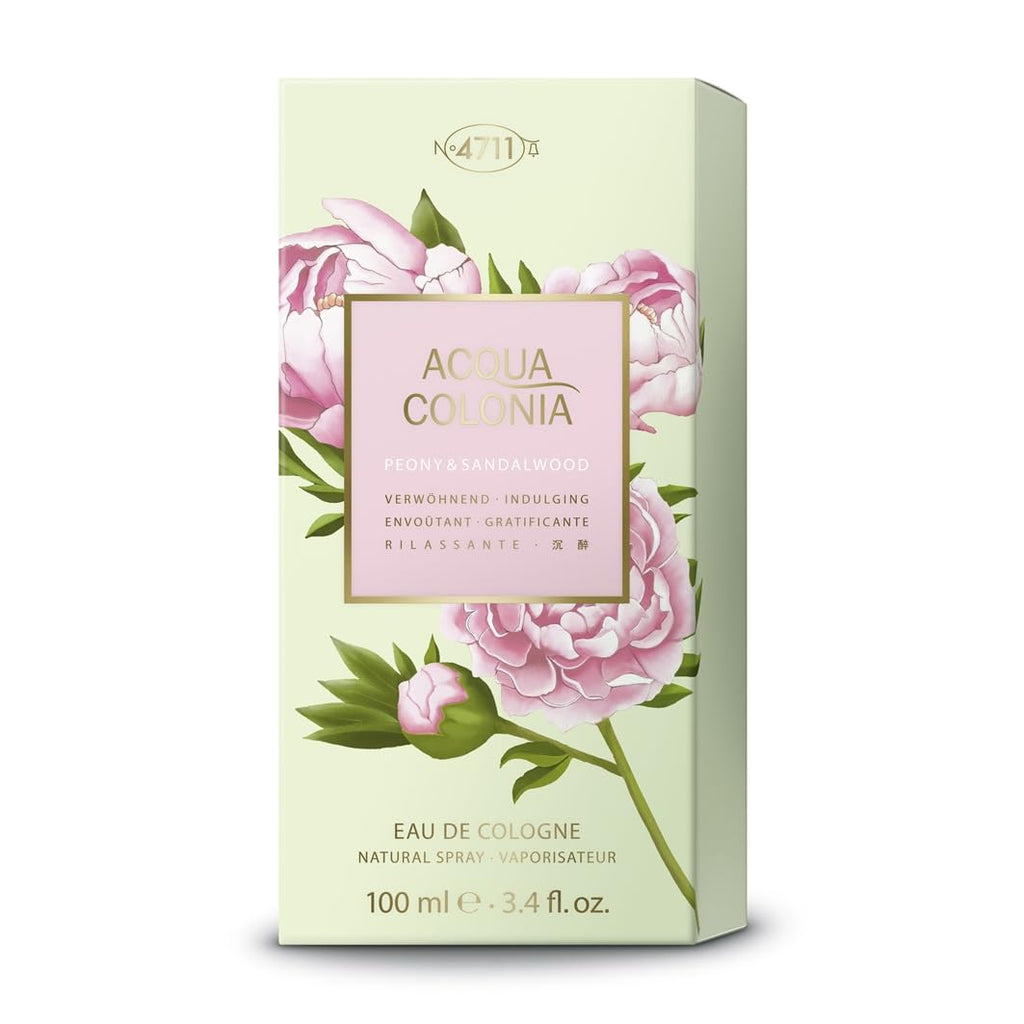 4711 Acqua Colonia Peony & Sandalwood Eau de Cologne 100ml Spray