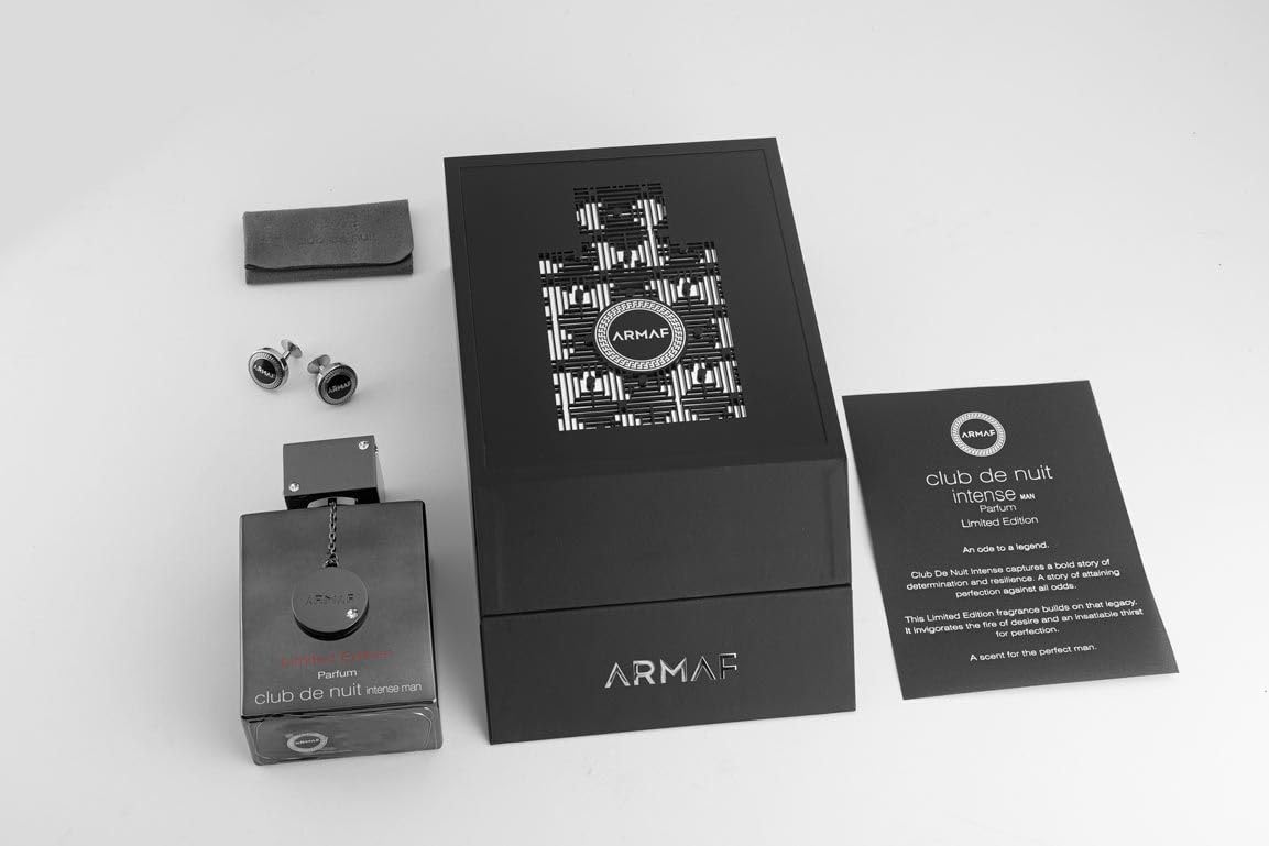 Armaf Club De Nuit Intense 2024 Limited Edition Gift Set 105ml Parfum +  Cufflinks