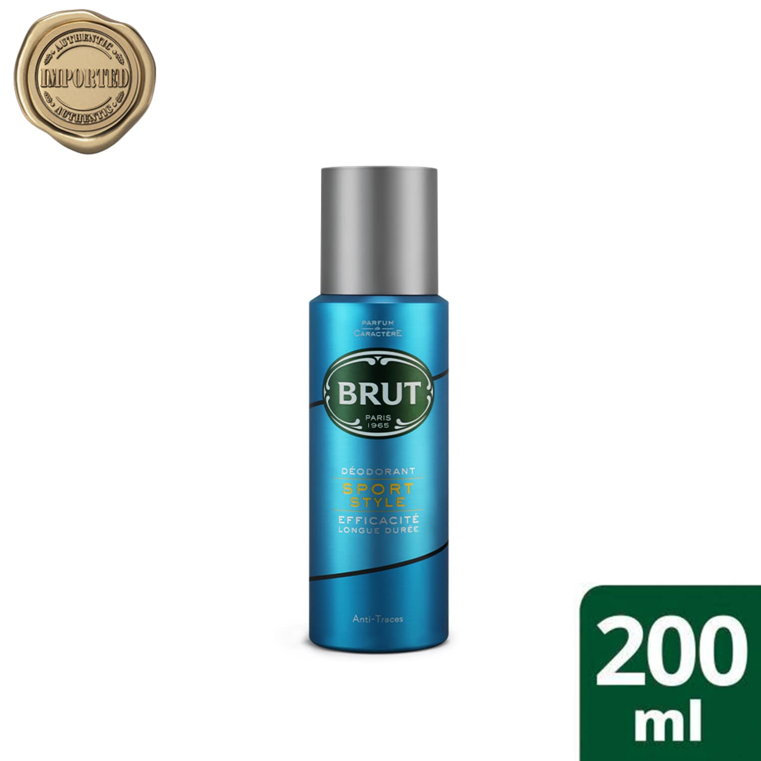 Brut Sport Deodorant 200ml - original at MyBeautyBoutique by Brut