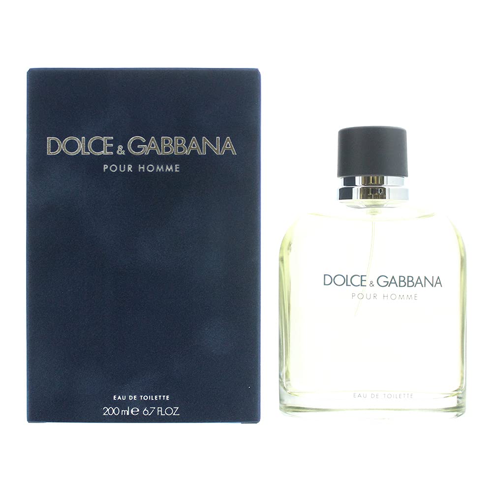 Dolce  Gabbana Pour Homme Eau de Toilette 200ml - Eau De Toilette at MyBeautyBoutique by Dolce Gabbana