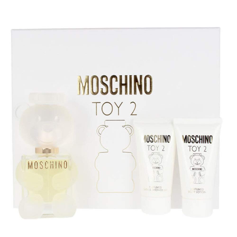 Moschino Toy 2 Gift Set 50ml EDP + 50ml Body Lotion + 50ml Shower Gel - Eau De Parfum at MyBeautyBoutique by Moschino