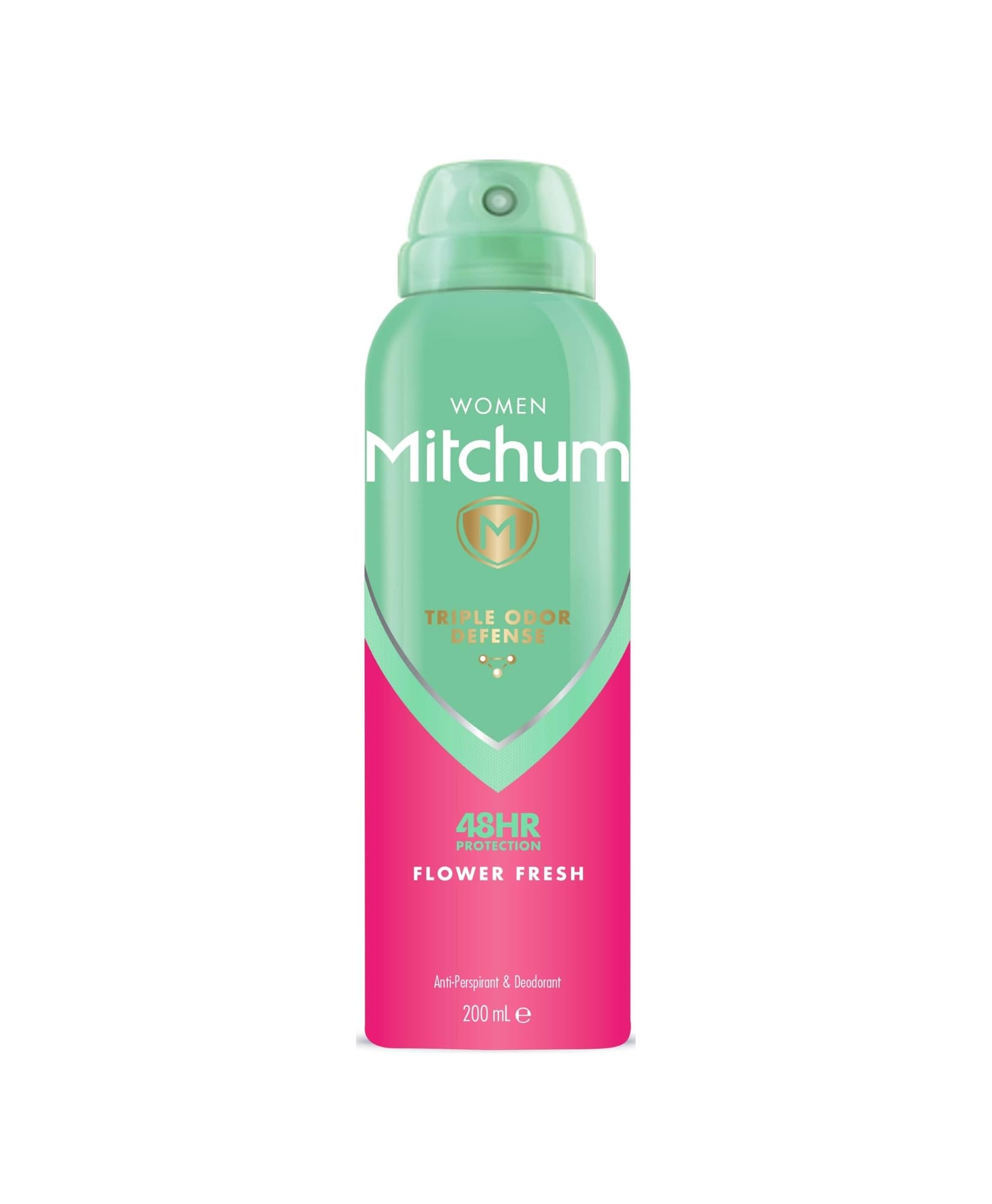 Mitchum Women Triple Odor Defense 48HR Protection Flower Fresh Antiperspirant & Deodorant 200ml - Personal Hygiene at MyBeautyBoutique by Mitchum