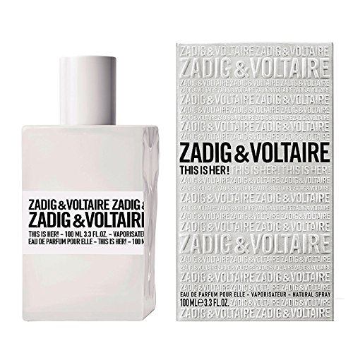 Zadig & Voltaire This is Her Eau de Parfum 100ml Spray - Perfume & Cologne at MyBeautyBoutique by Zadig & Voltaire