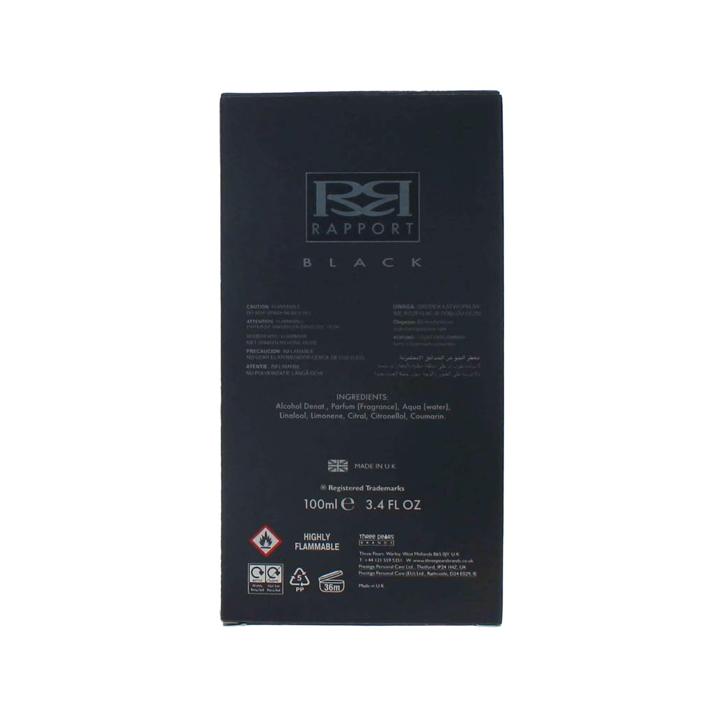 Dana Rapport Black Eau de Toilette 100ml Spray