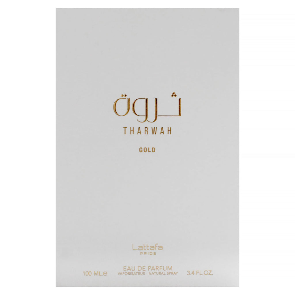 Lattafa Perfumes Tharwah Gold Eau de Parfum 100ml Spray
