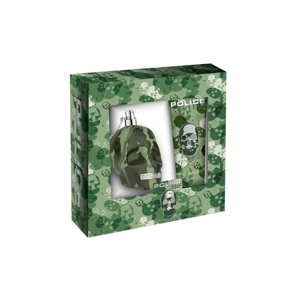 Police To Be Camouflage Gift Set 75ml EDT + 100ml Shower Gel