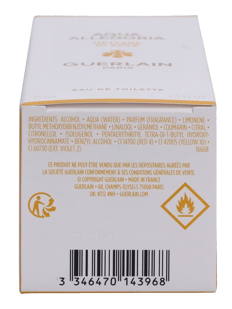 Guerlain Aqua Allegoria Nettare Di Sole Eau De Toilette 75ml - Eau de Toilette at MyBeautyBoutique by Guerlain