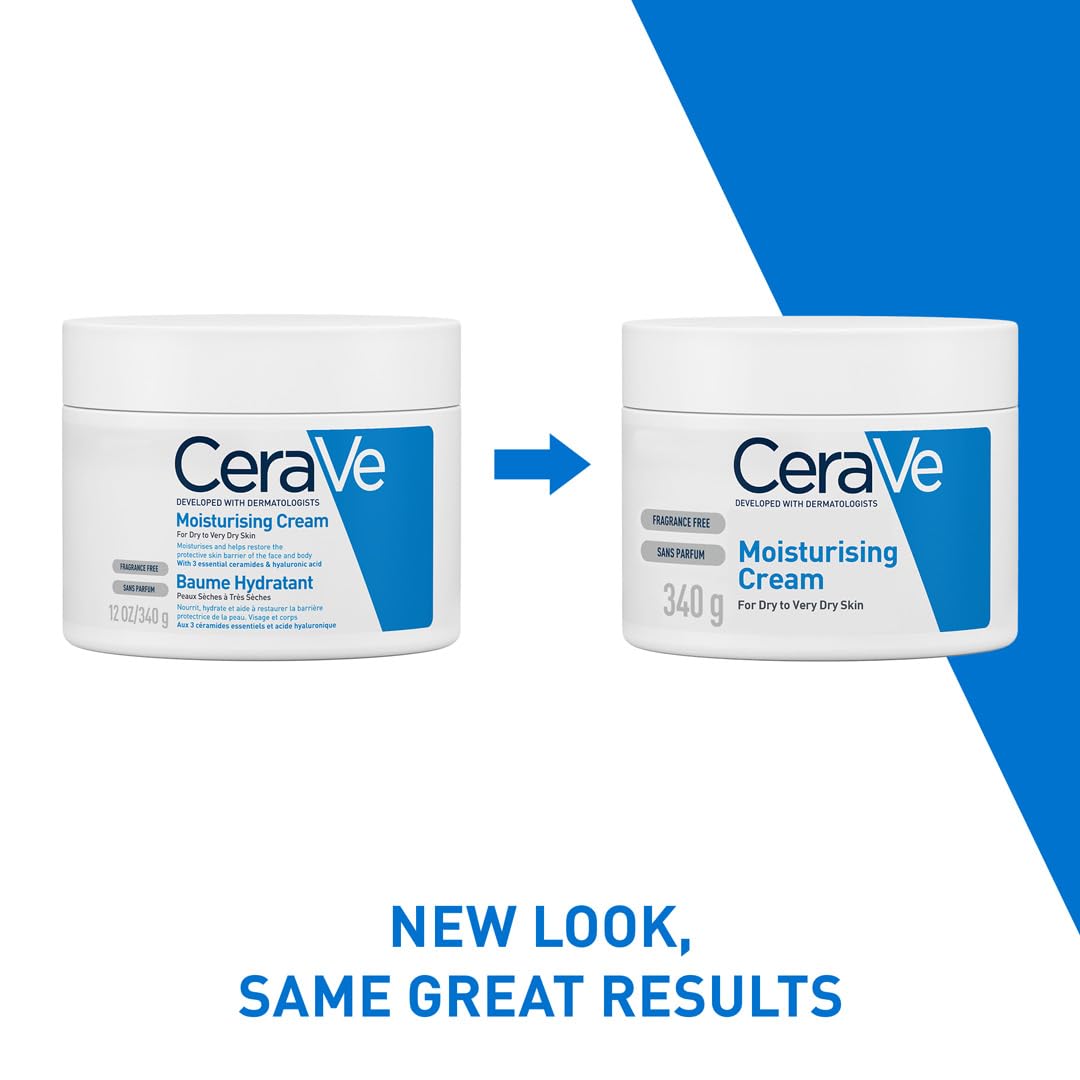CeraVe Moisturising Body And Face Cream 340g