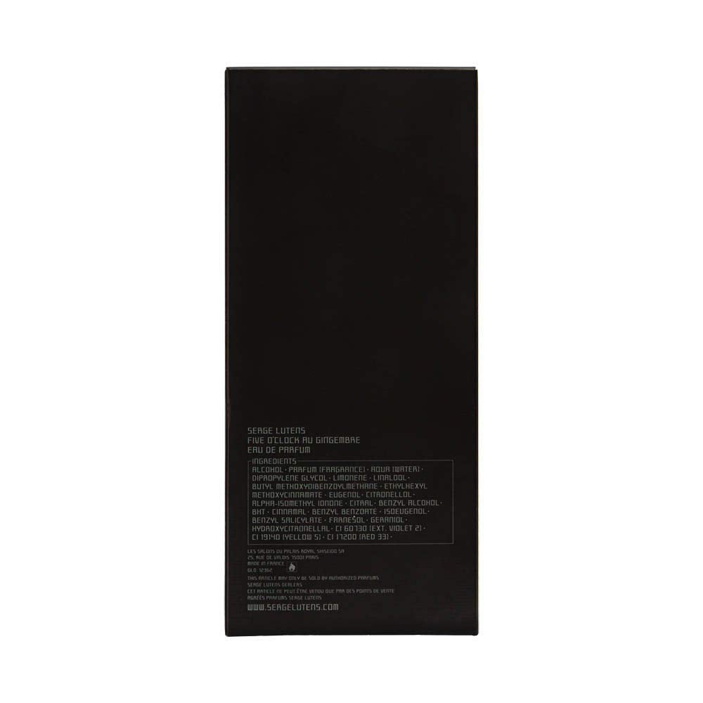 Serge Lutens Five O'Clock Au Gingembre Eau De Parfum 100ml Spray