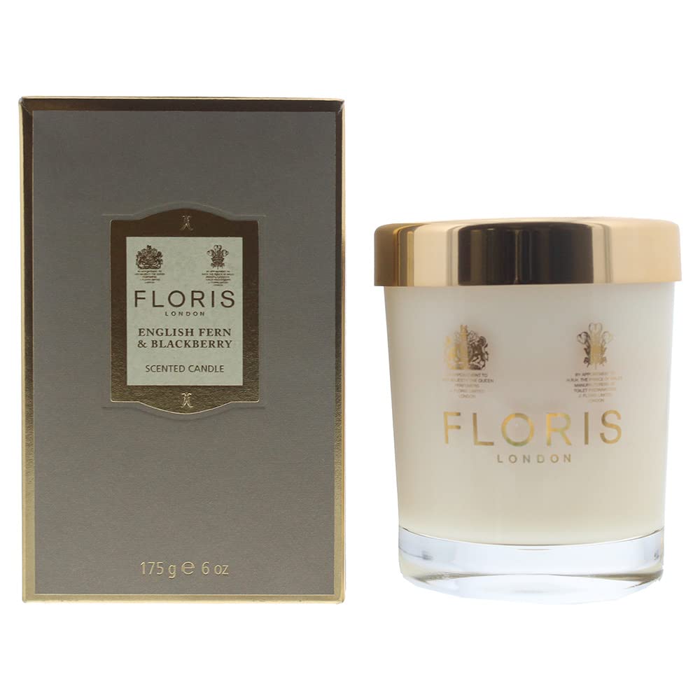 Floris Fern & Blackberry Scented Candle 175g