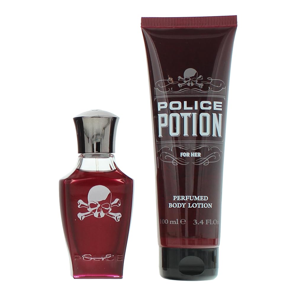 Police Potion For Her  Piece Gift Set: Eau De Parfum 30ml - Body Lotion 100ml - Eau de Perfume at MyBeautyBoutique by Police