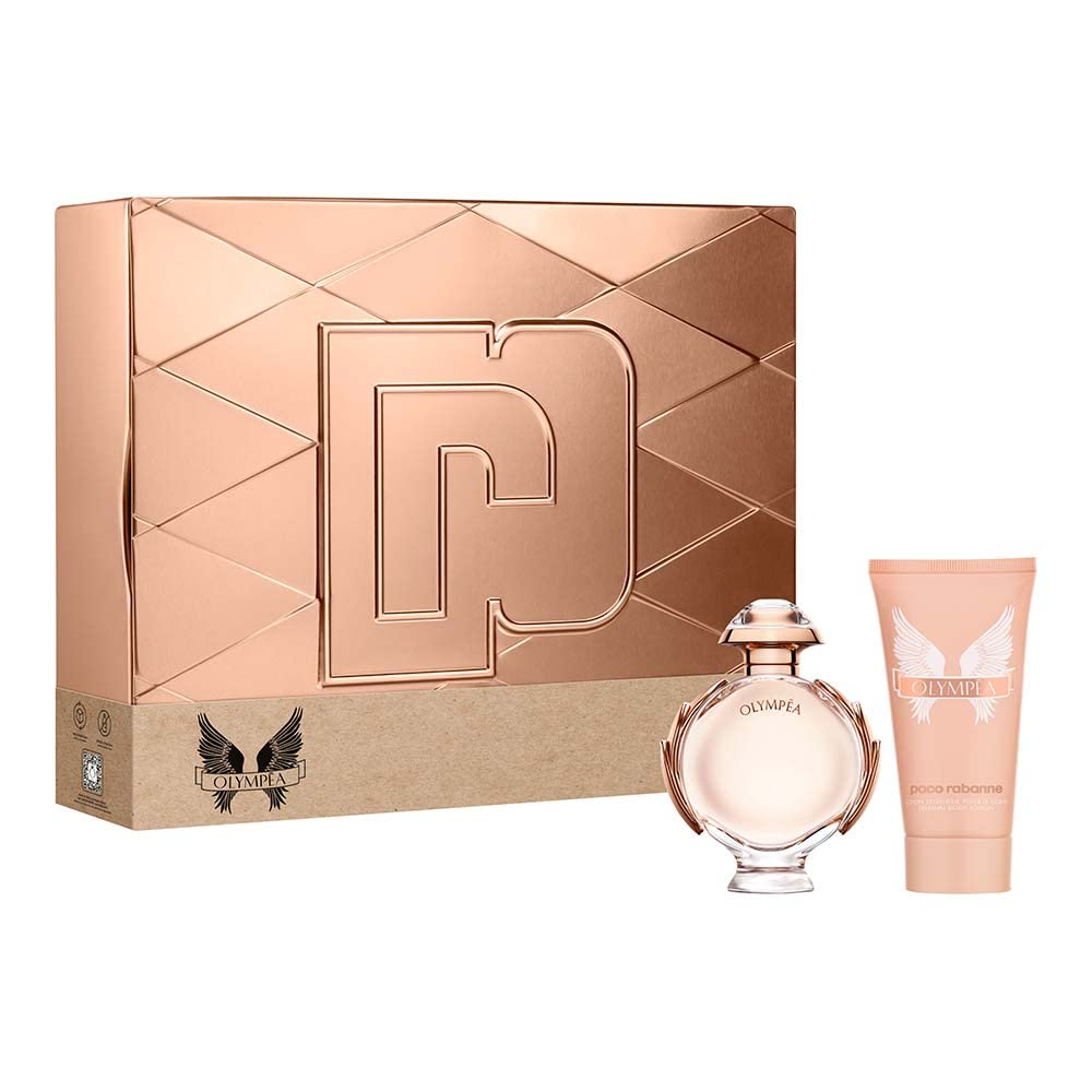 Paco Rabanne Olympéa 2 Piece Gift Set: Eau De Parfum 50ml - Body Lotion 75ml - Eau de Perfume at MyBeautyBoutique by Paco Rabanne