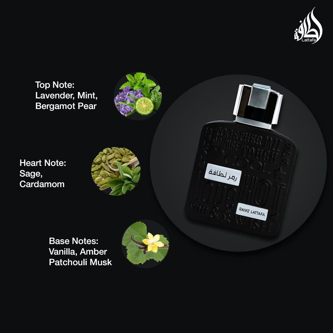 Lattafa Perfumes Ramz Lattafa Silver Eau de Parfum 100ml Spray