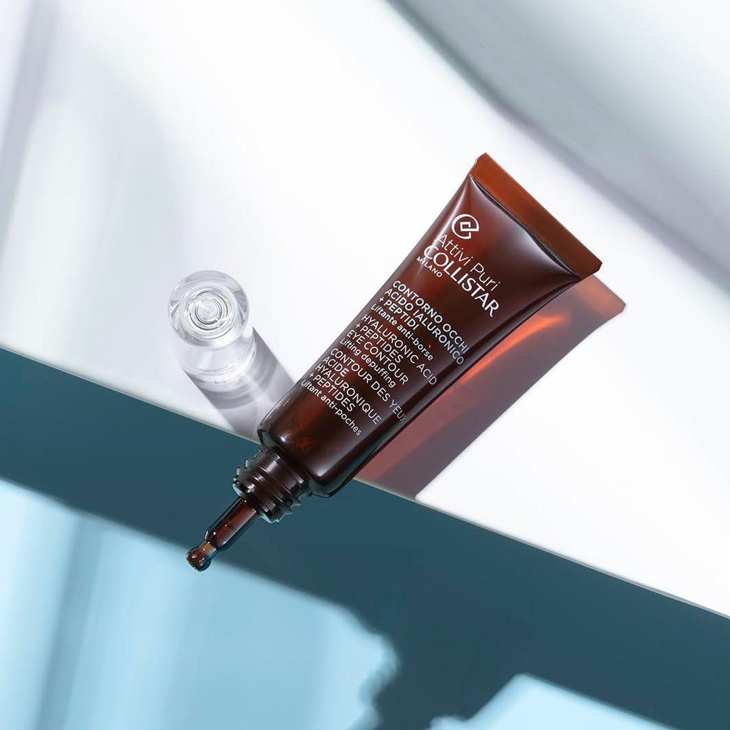 Collistar Attivi Puri Eye Contour Hyaluronic Acid + Peptides Eye Cream 15ml