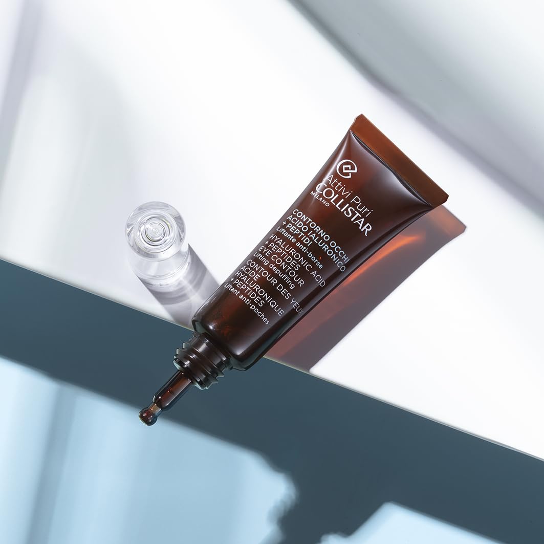 Collistar Attivi Puri Eye Contour Hyaluronic Acid + Peptides Eye Cream 15ml