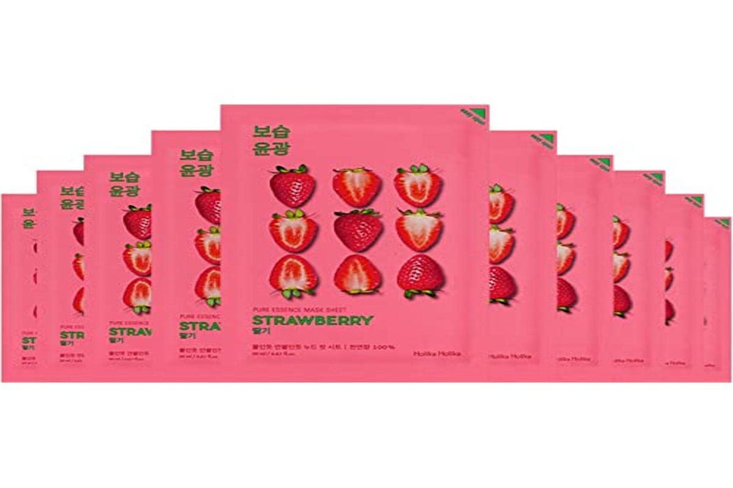 Holika Holika Pure Essence Mask Sheet 20ml - Strawberry