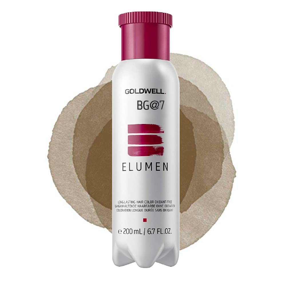 Goldwell Elumen High-Performance BG@7 Oxidant Free Long Lasting Hair Color 200ml - Light Brown Gold