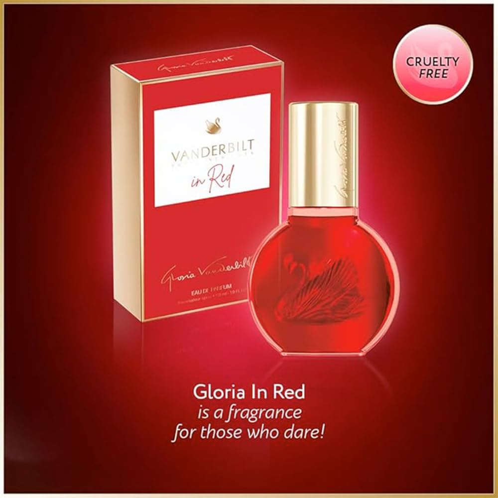 Gloria Vanderbilt In Red Gift Set 100ml EDT + 100ml Body Lotion